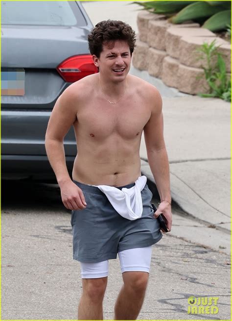 charlie puth bulge|Charlie Puth goes shirtless during post